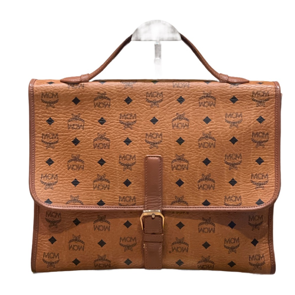 MCM Tan Leather Bag